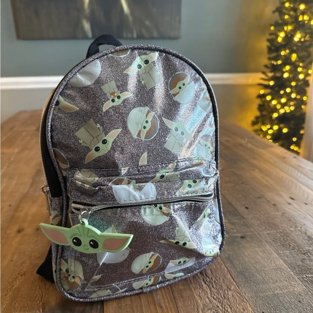 Star Wars Kids Backpack with Baby Yoda Print